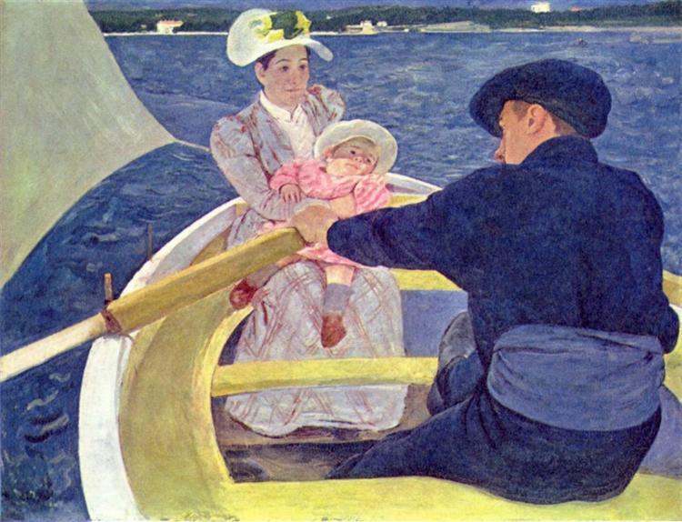 The Boating Party (1893-4) by Mary Cassatt