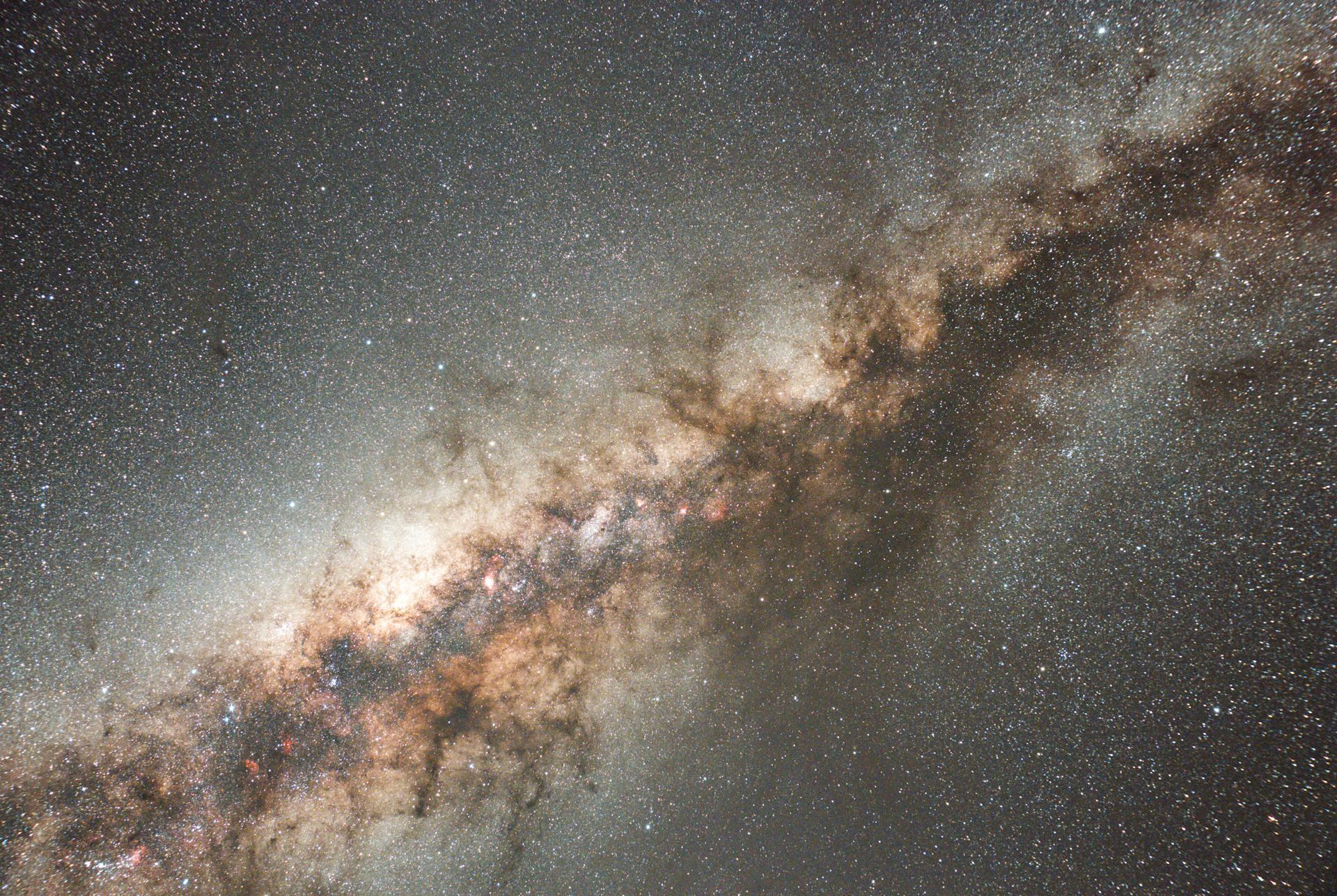 image of the Milky Way Galaxy from Earth