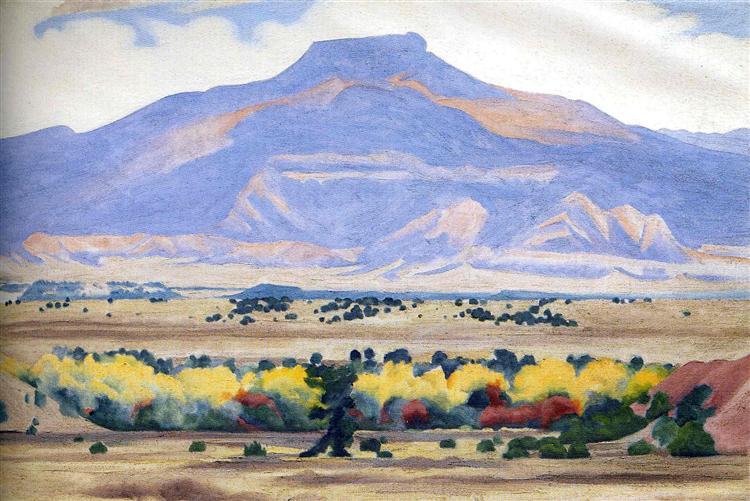 Pedernal (c.1941) by Georgia O'Keeffe