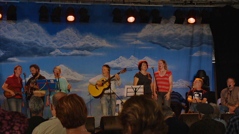 When is the National Folk Festival?