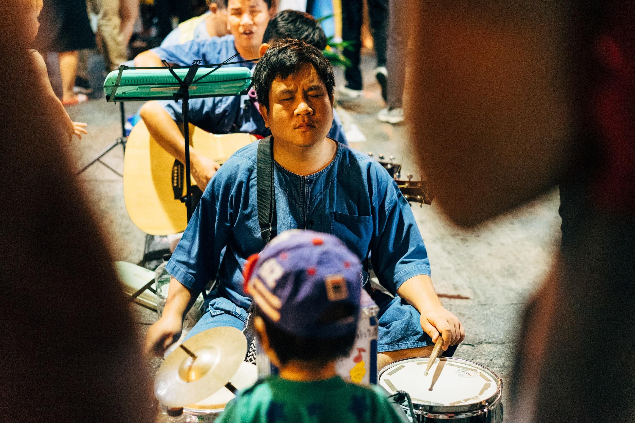Learning to drum can reduce anxiety and stress