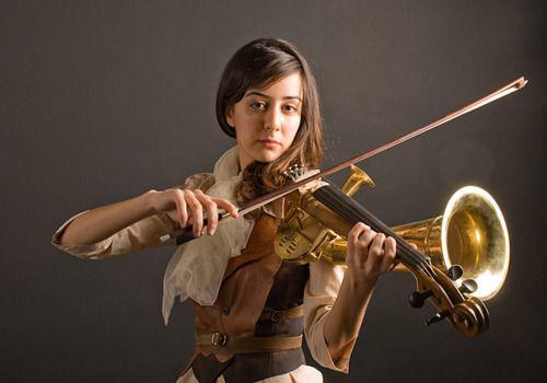 Strohviol strange violin