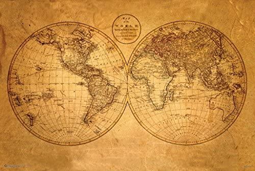 The illustration of maps are a clear example of changes in history