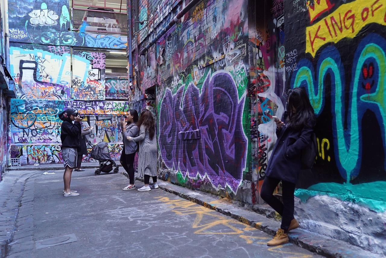 Is street art legal in Melbourne?