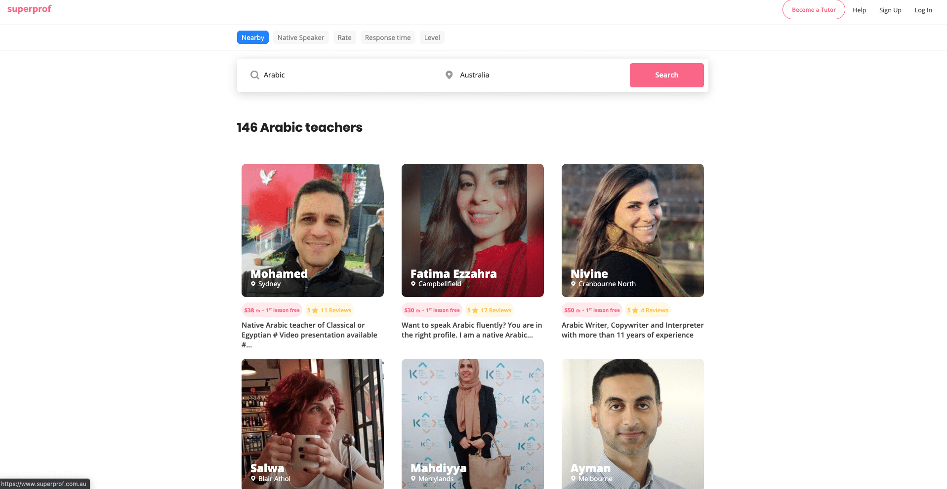 Become a tutor on Superprof and give Arabic lessons