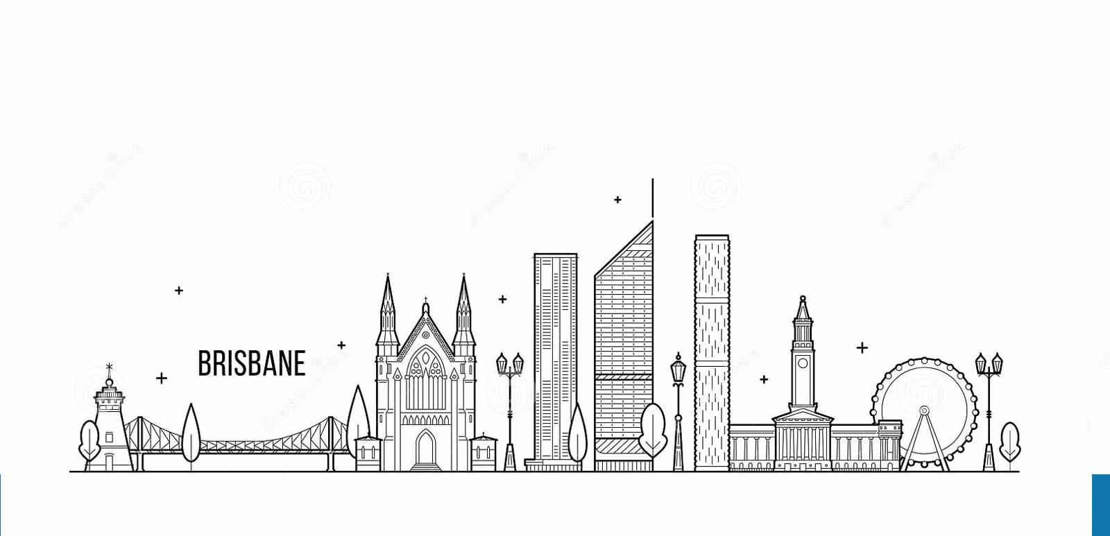 Brisbane has a memorable skyline that you can learn to draw