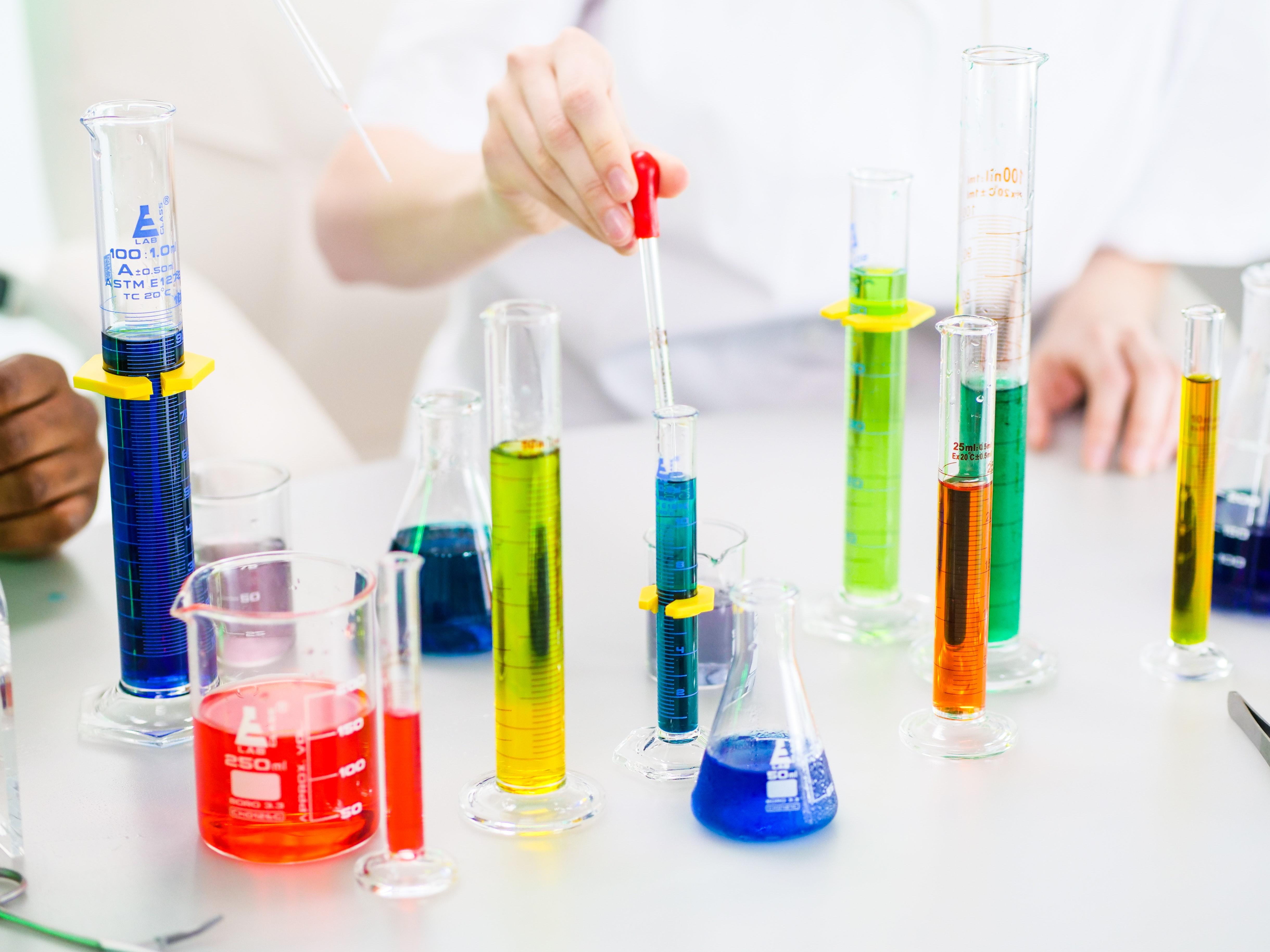 Learning about chemical reactions is exciting