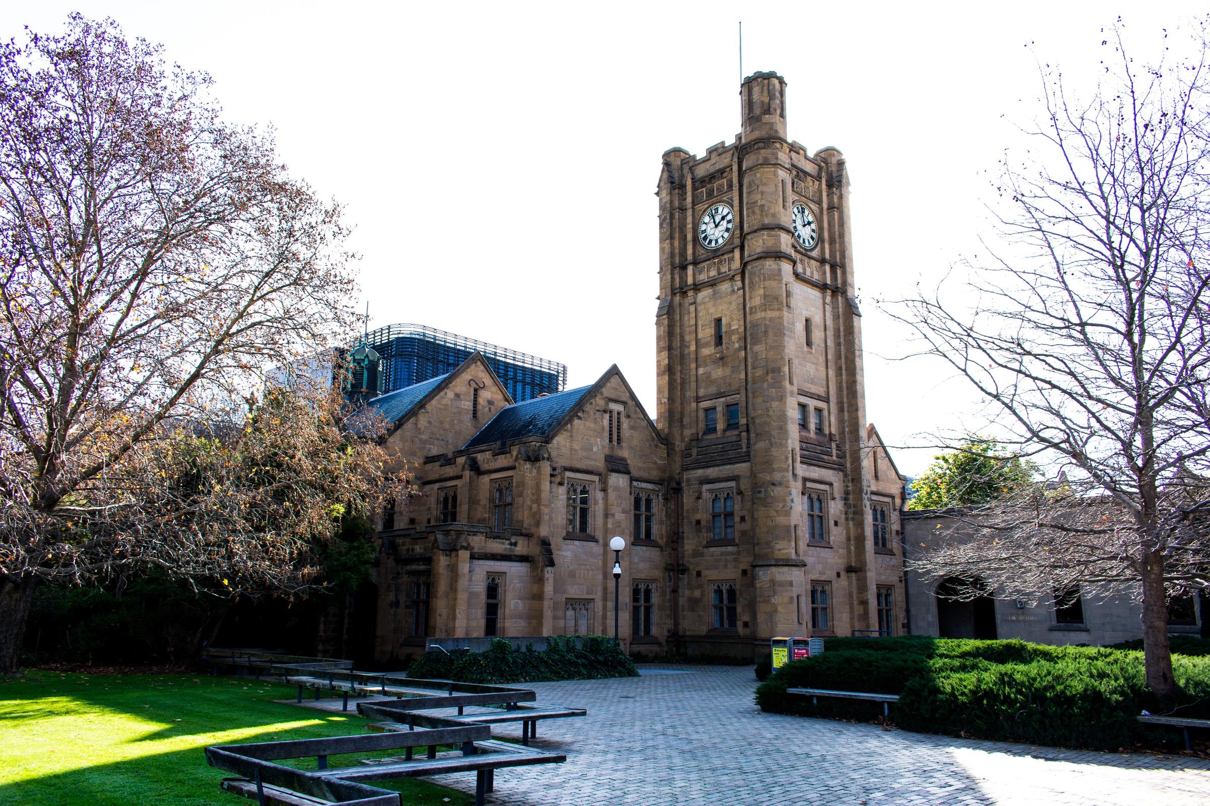 University of Melbourne is a beautiful campus