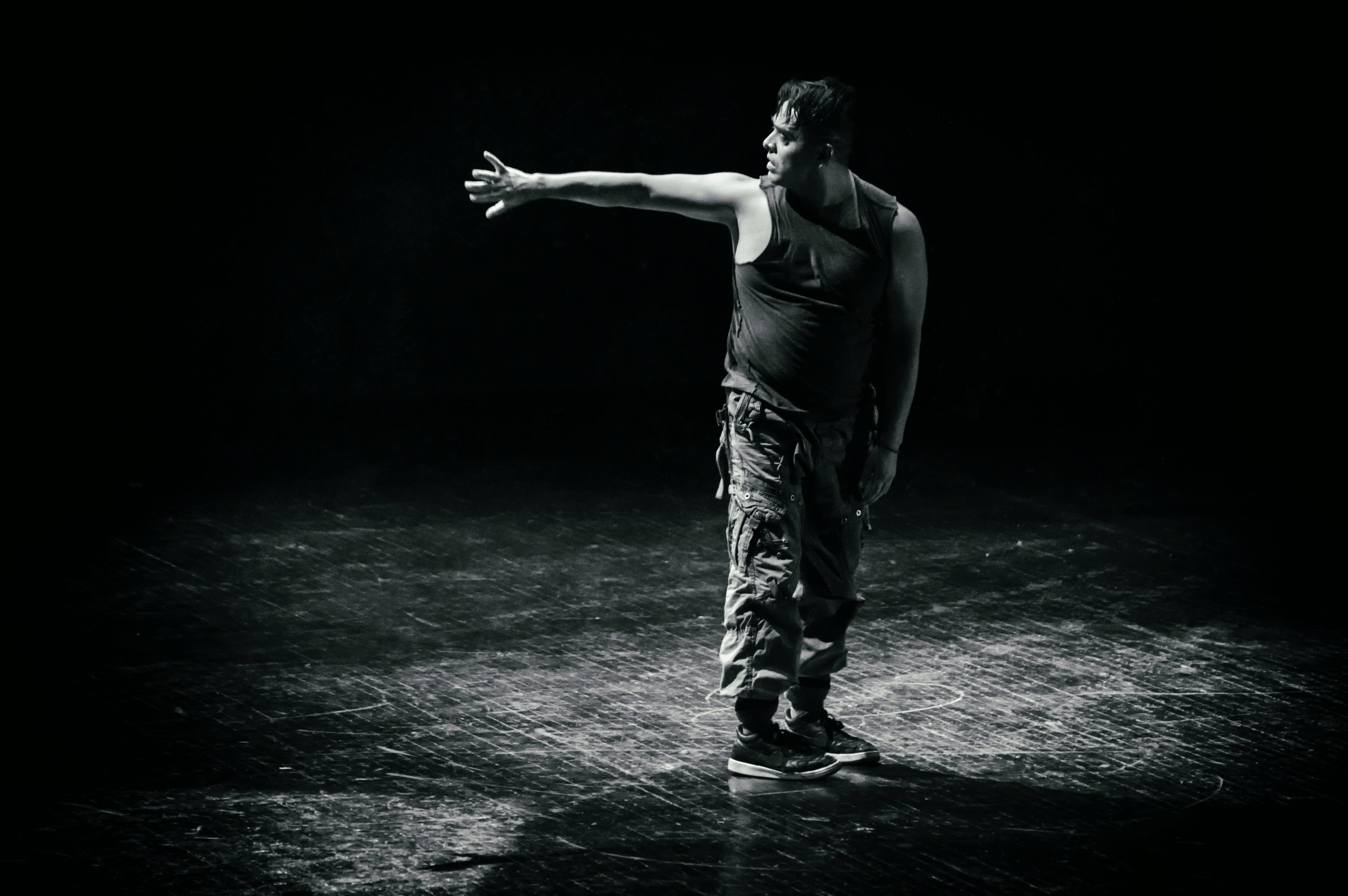 You have to be aware of your body when acting