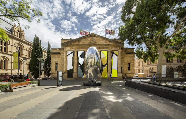 The Art Gallery of South Australia has some of the most exceptional grounds in the country.