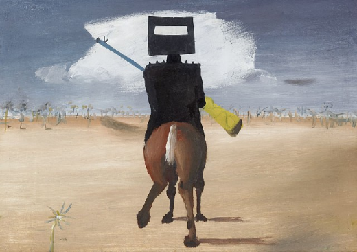 Two great Australian figures come together, Sidney Nolan and Ned Kelly