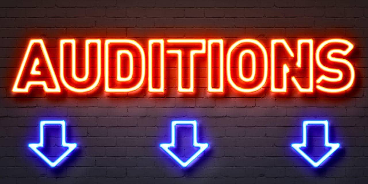 Auditions are part of the acting process