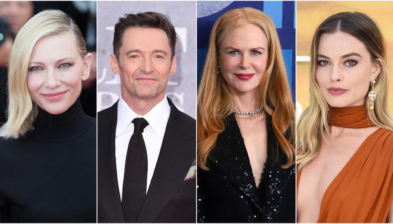 Australia has many famous actors