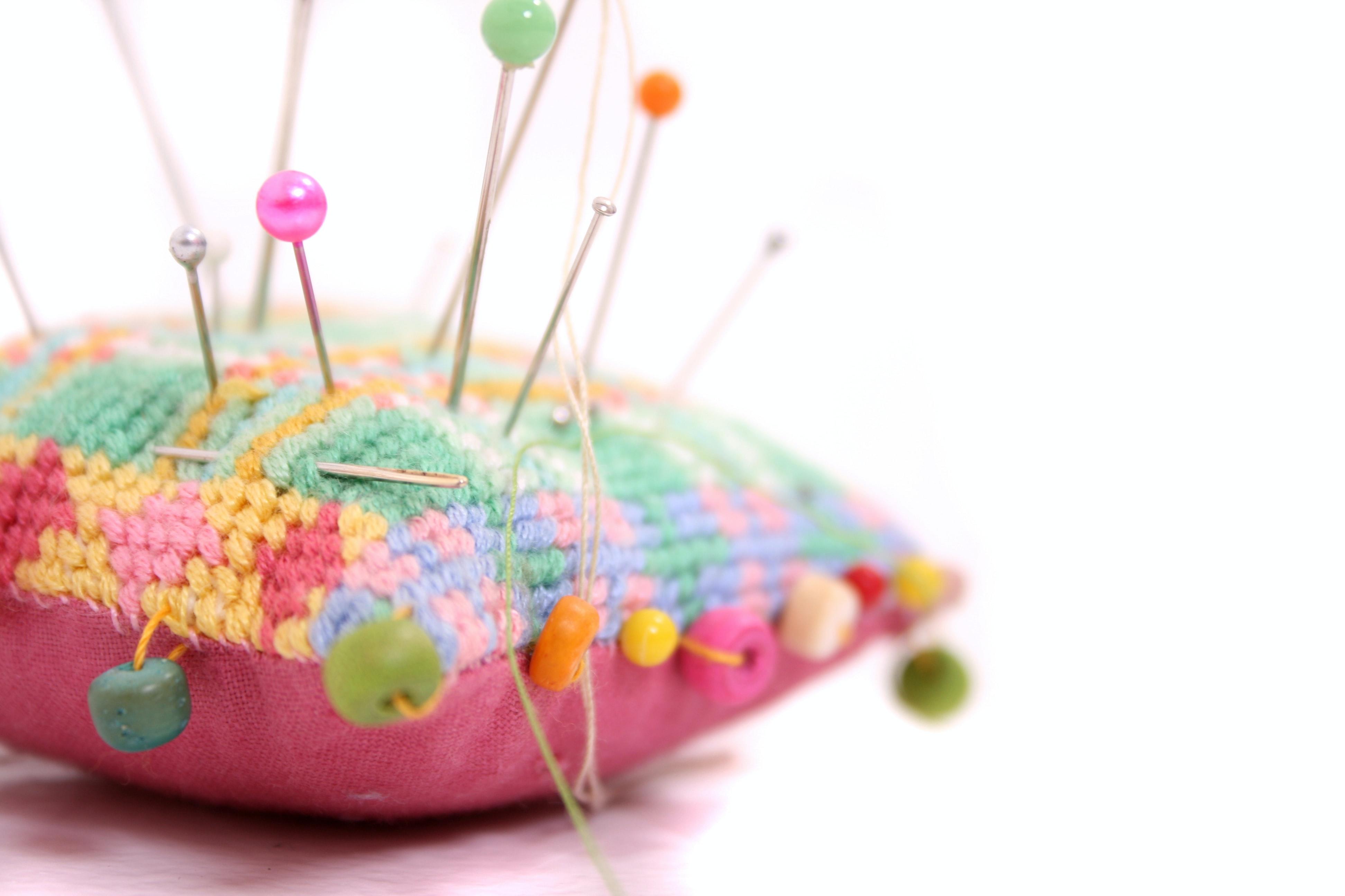 You can learn to sew by hand as well as using a machine