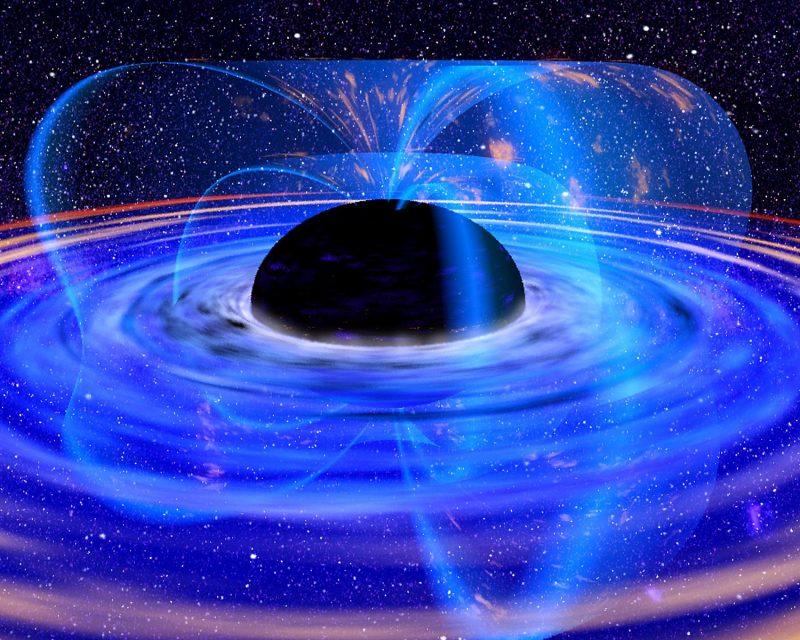 Physics can explain phenomena such as black holes