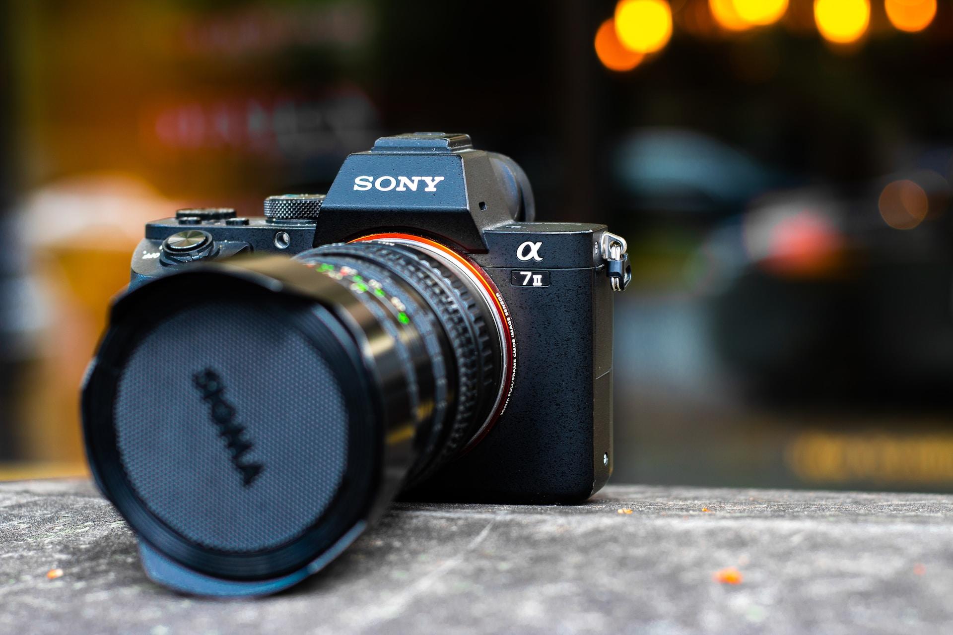 A Sony A7 Mark II.