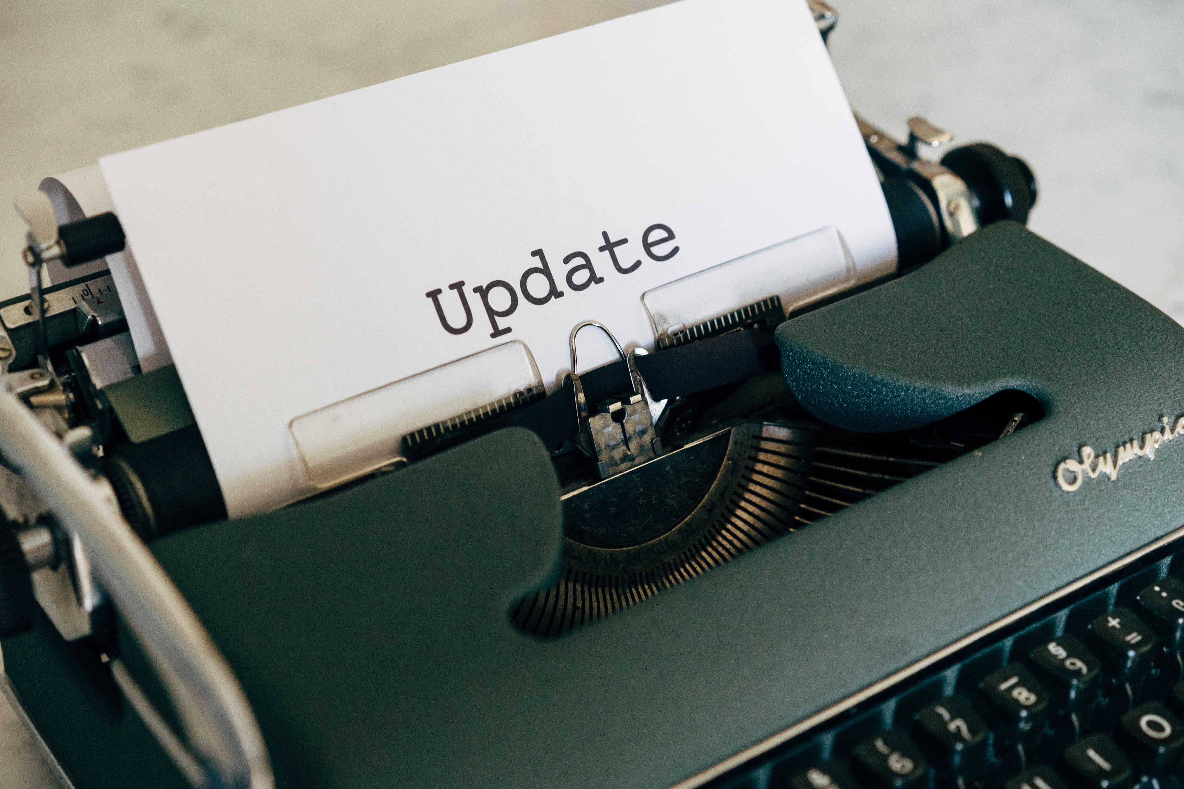 Keep your technology up to date!