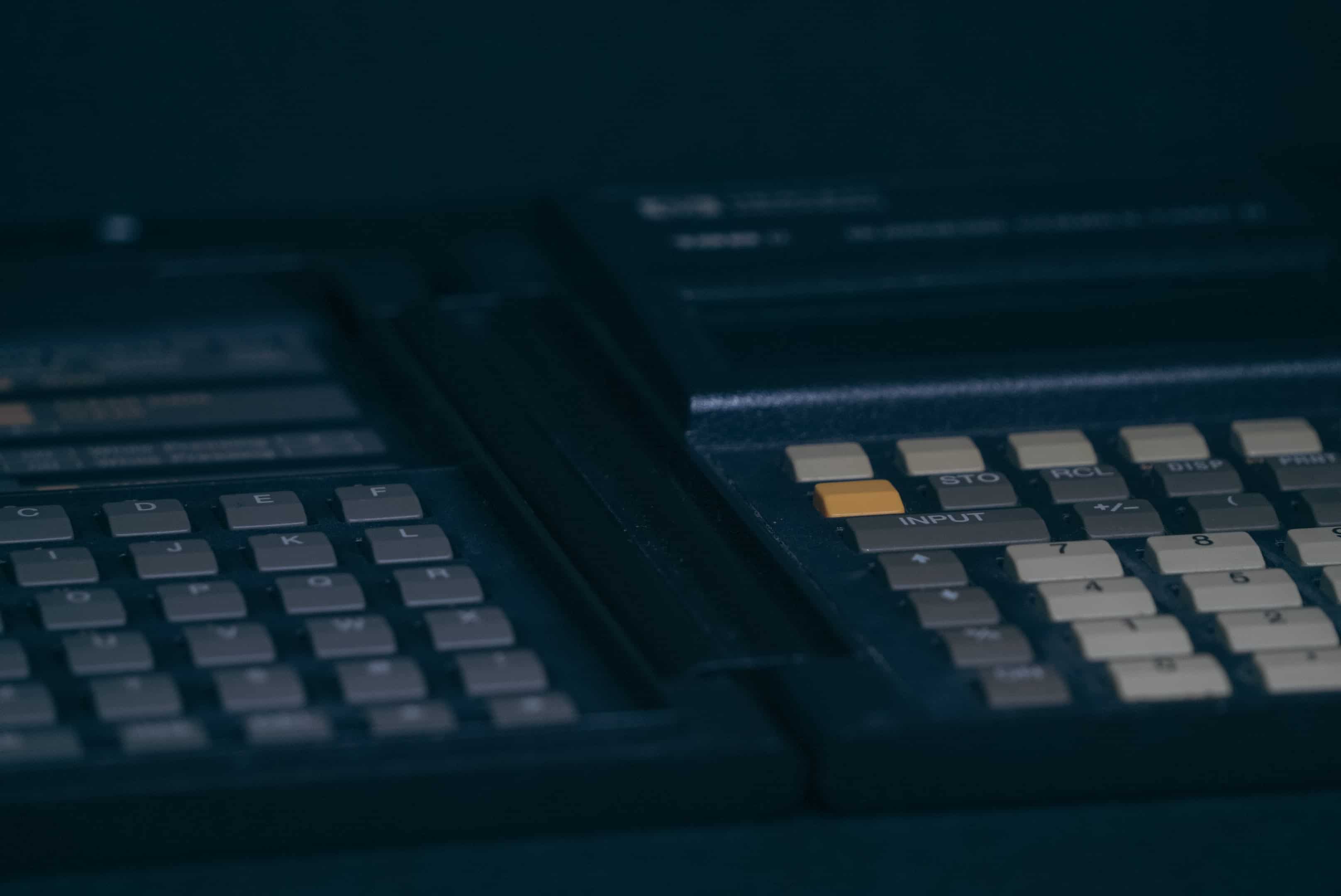 With a calculator, you can solve the most complex math equations