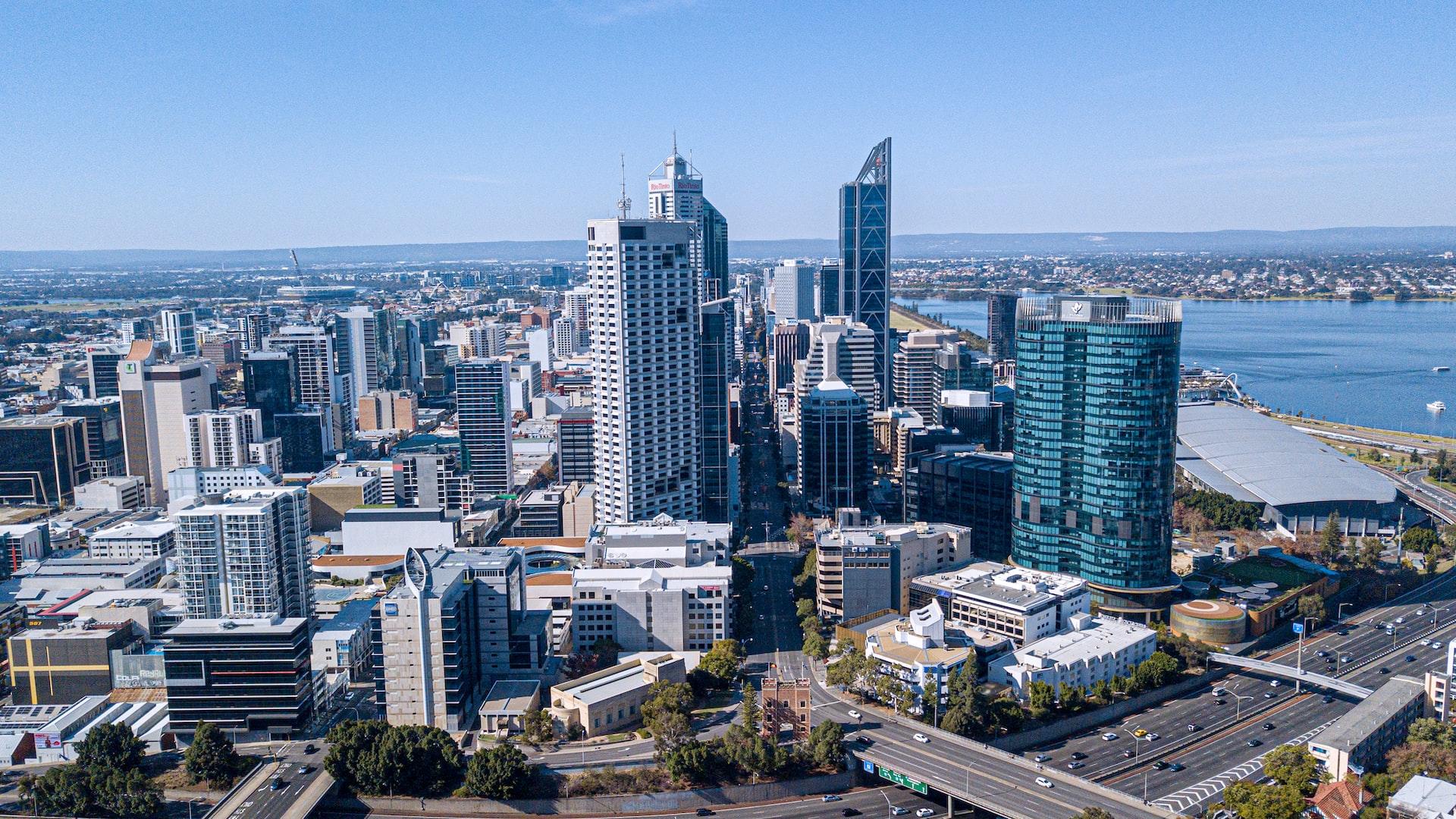 Skyscrapers in Perth