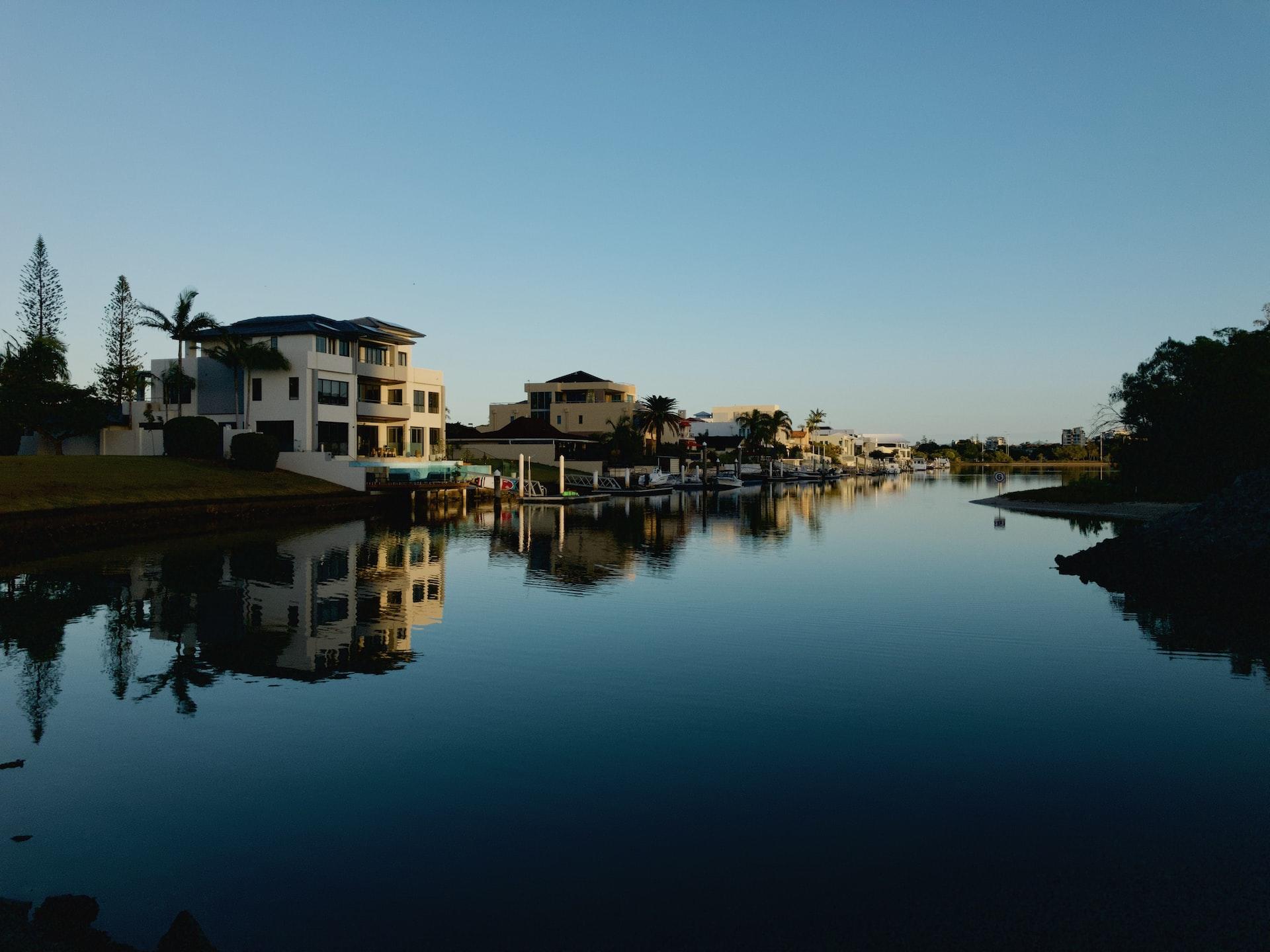 Riverside homes in Queensland