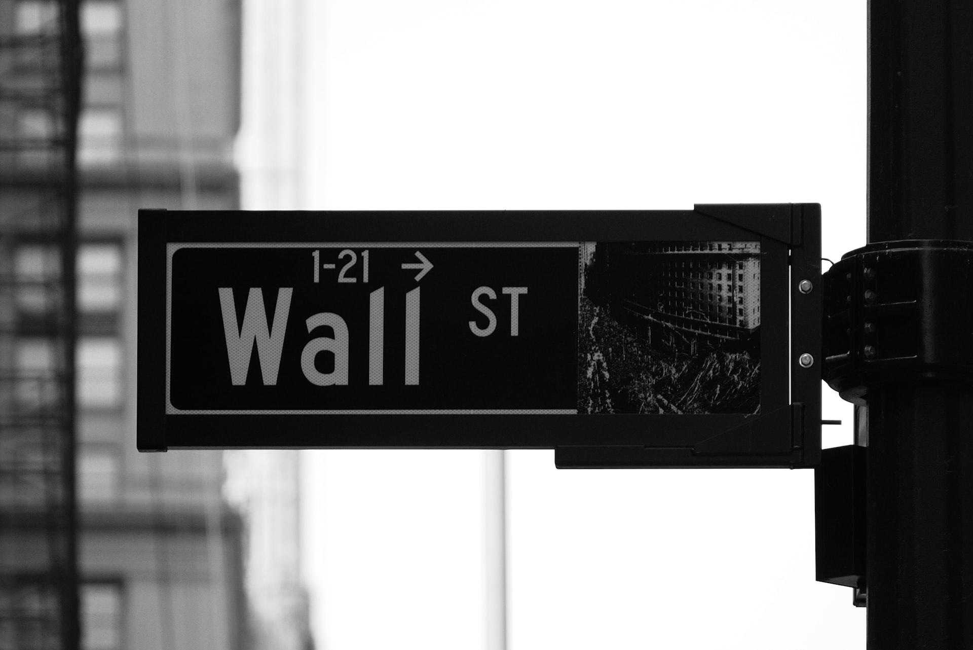 Wall St. sign