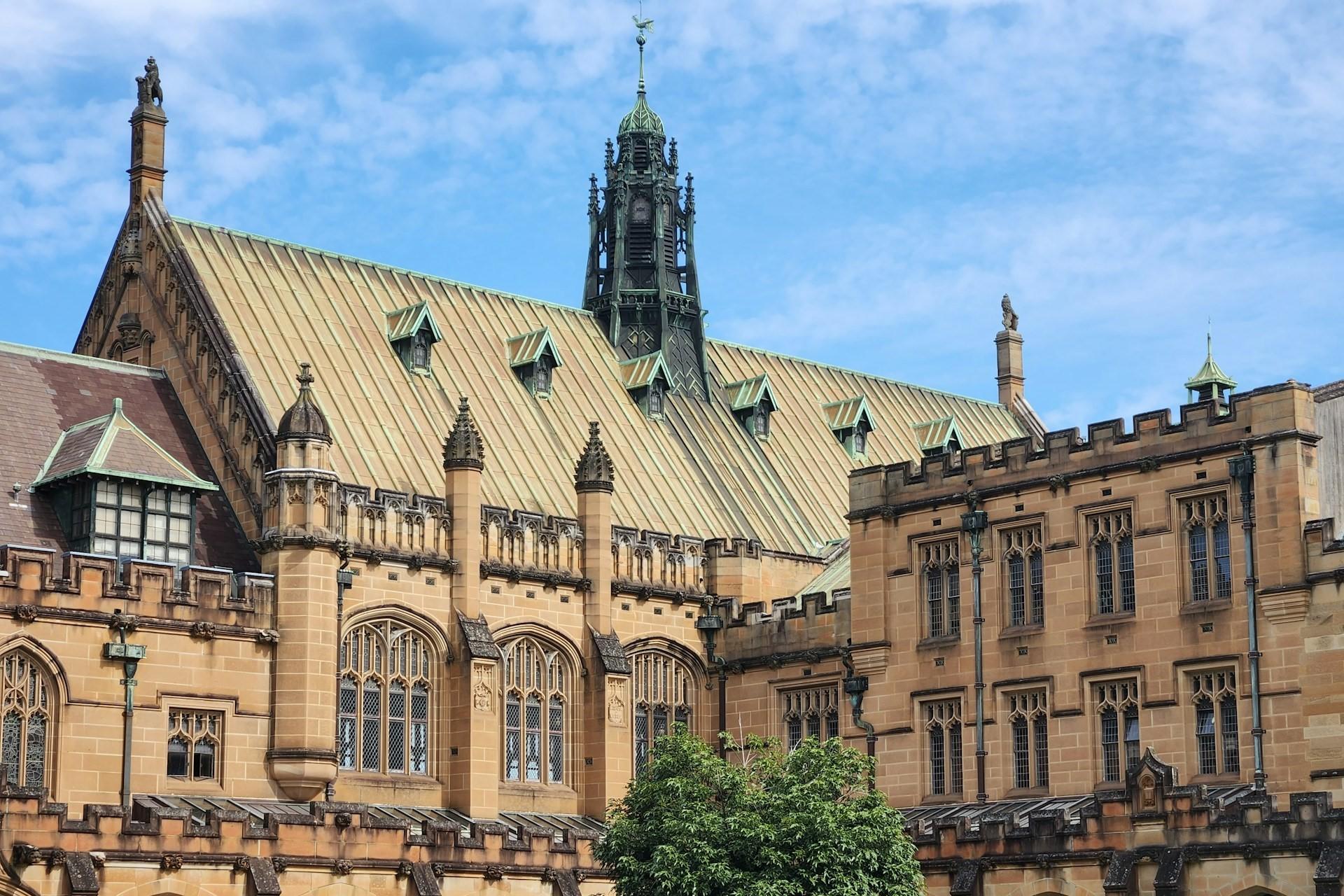 Buildings at the University of Sydney.