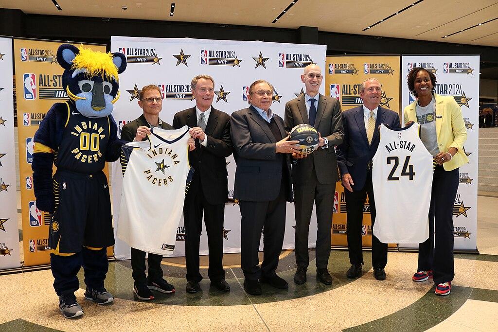 The NBA press team announcing the 2024 All-Star team