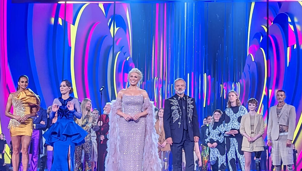 The many hosts of Eurovision 2023 on stage