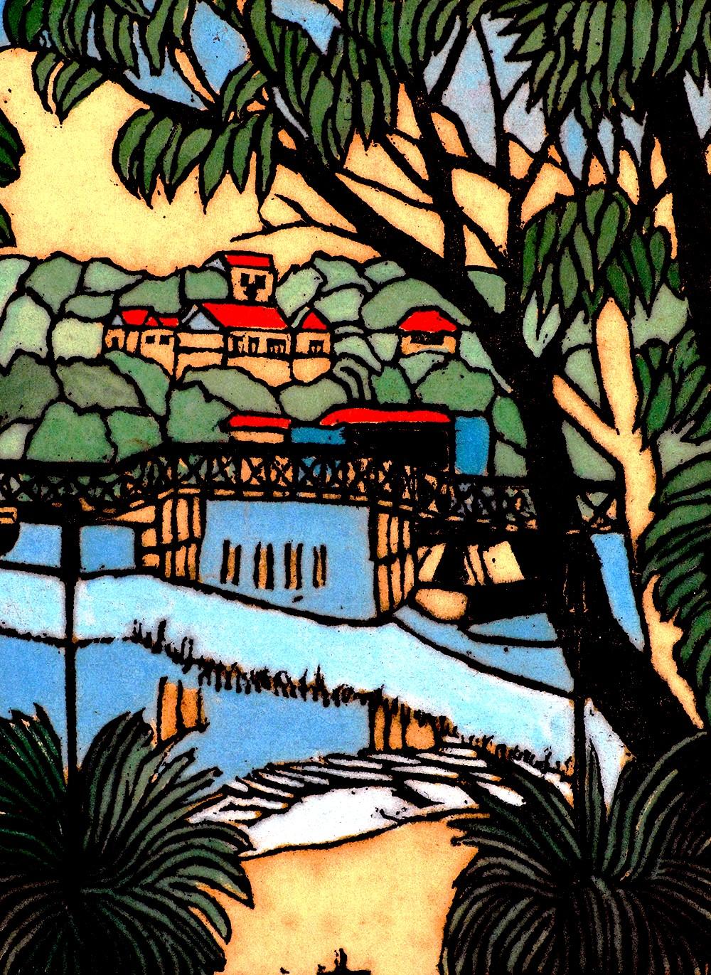 "Mosman Bridge" by Margaret Preston
