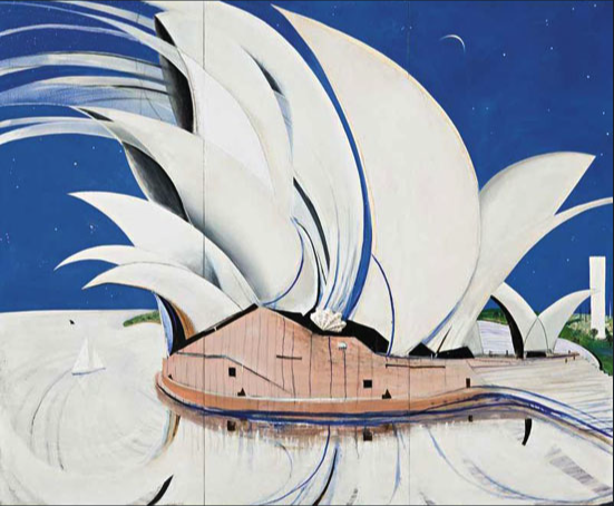 "The Opera House" by Brett Whiteley.