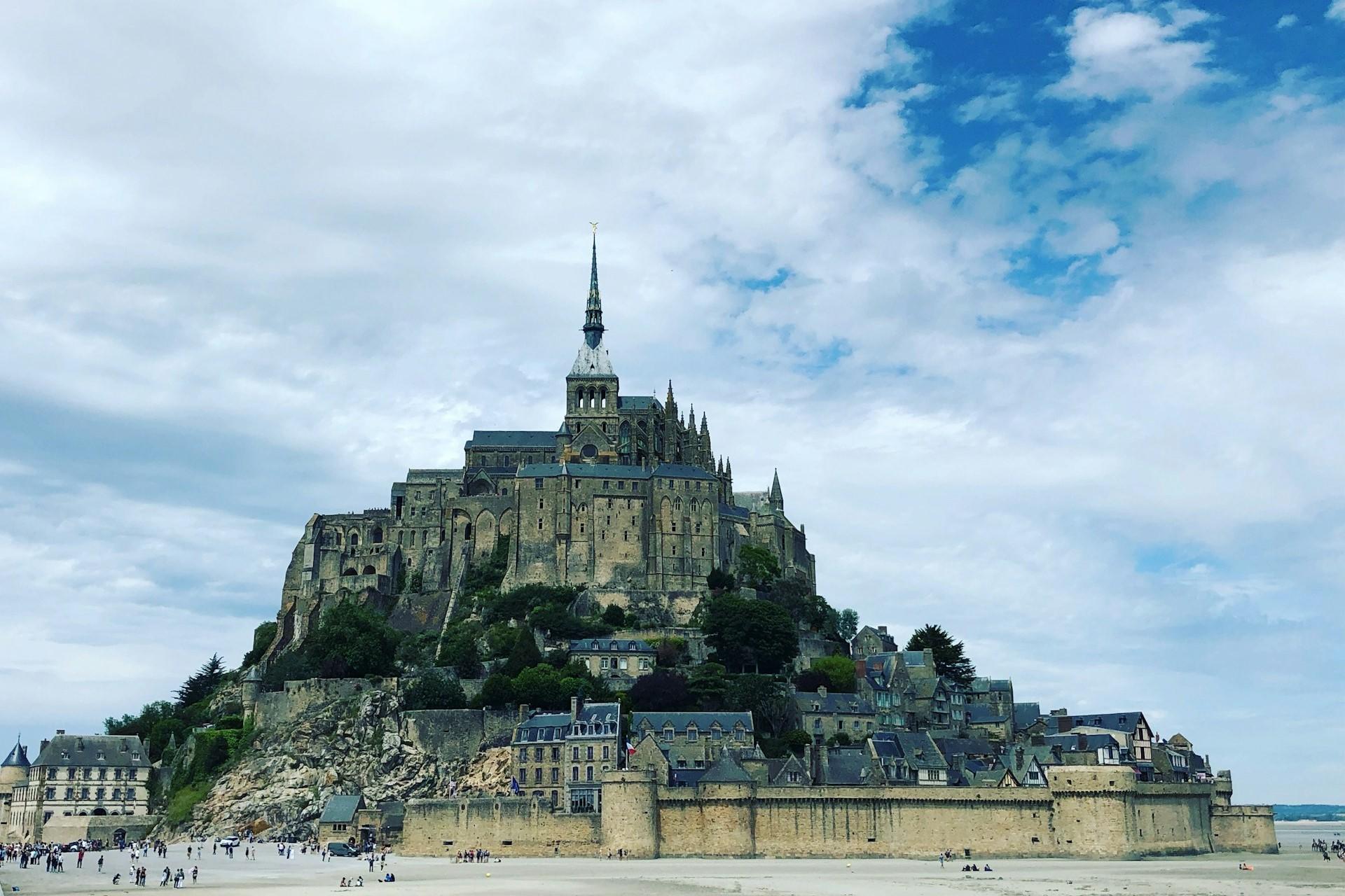Mont Saint Michel in France.