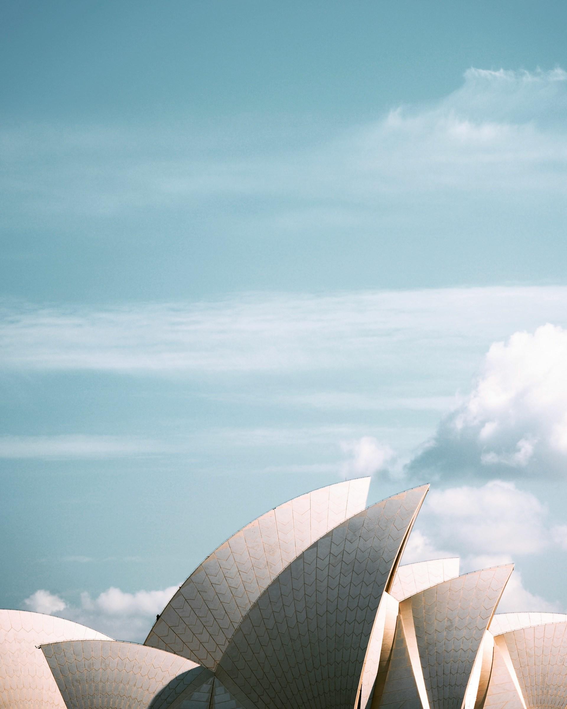 The Sydney opera house