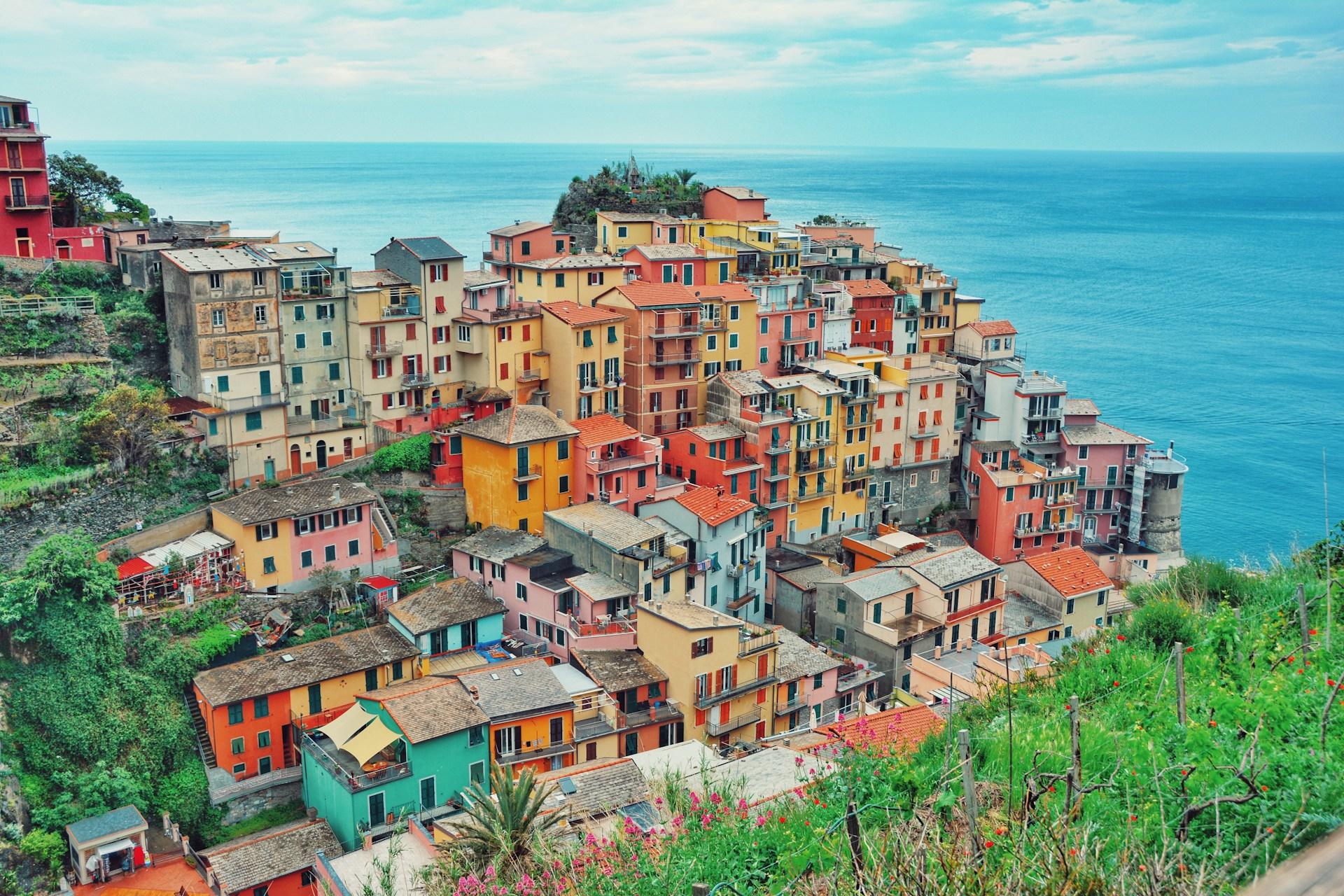 Cinque Terre in Italy.