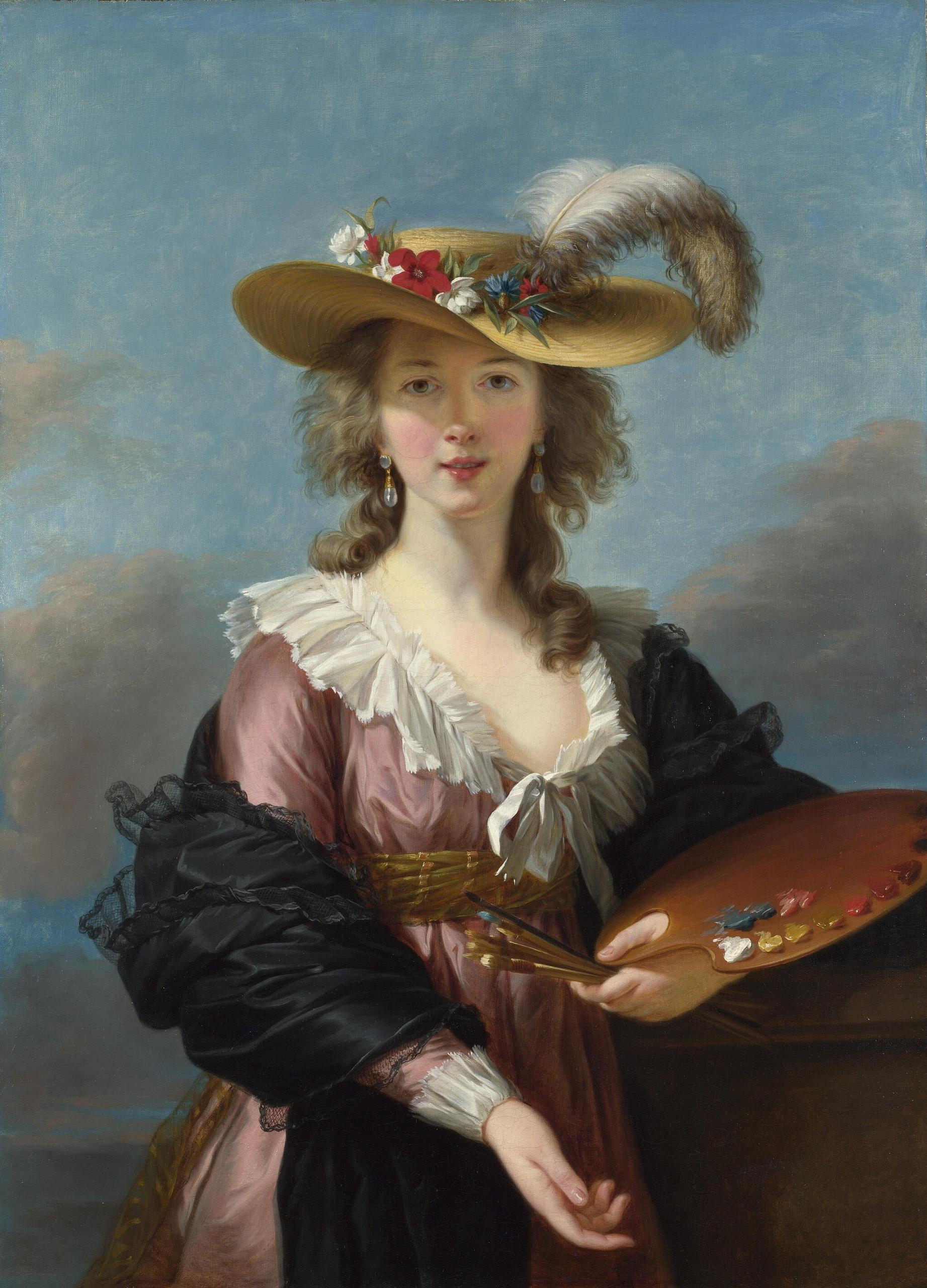 A self-portrait of Élisabeth Louise Vigée Le Brun