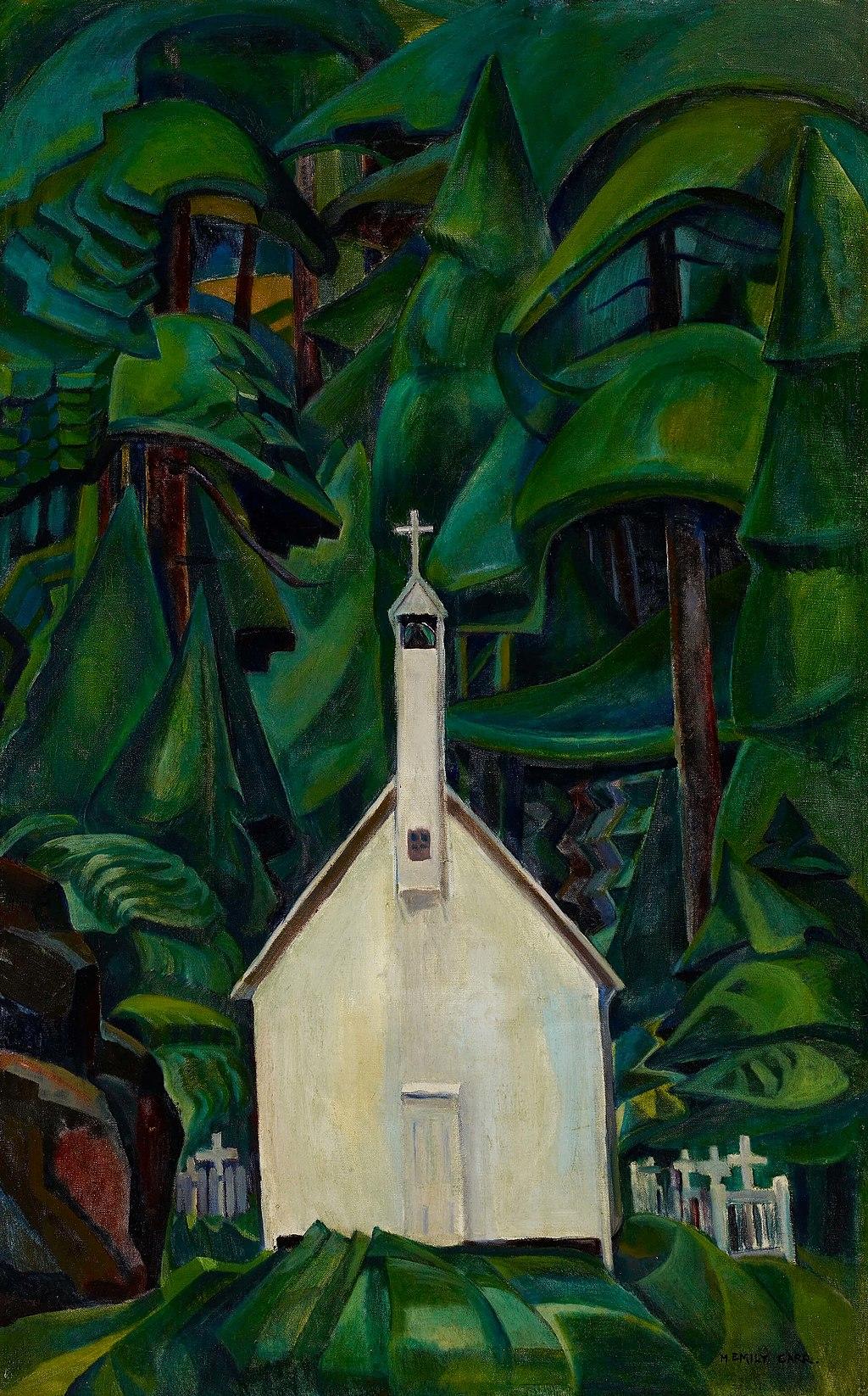 "The Indian Church" by Emily Carr