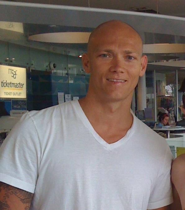 Portrait of Michael Klim in 2010
