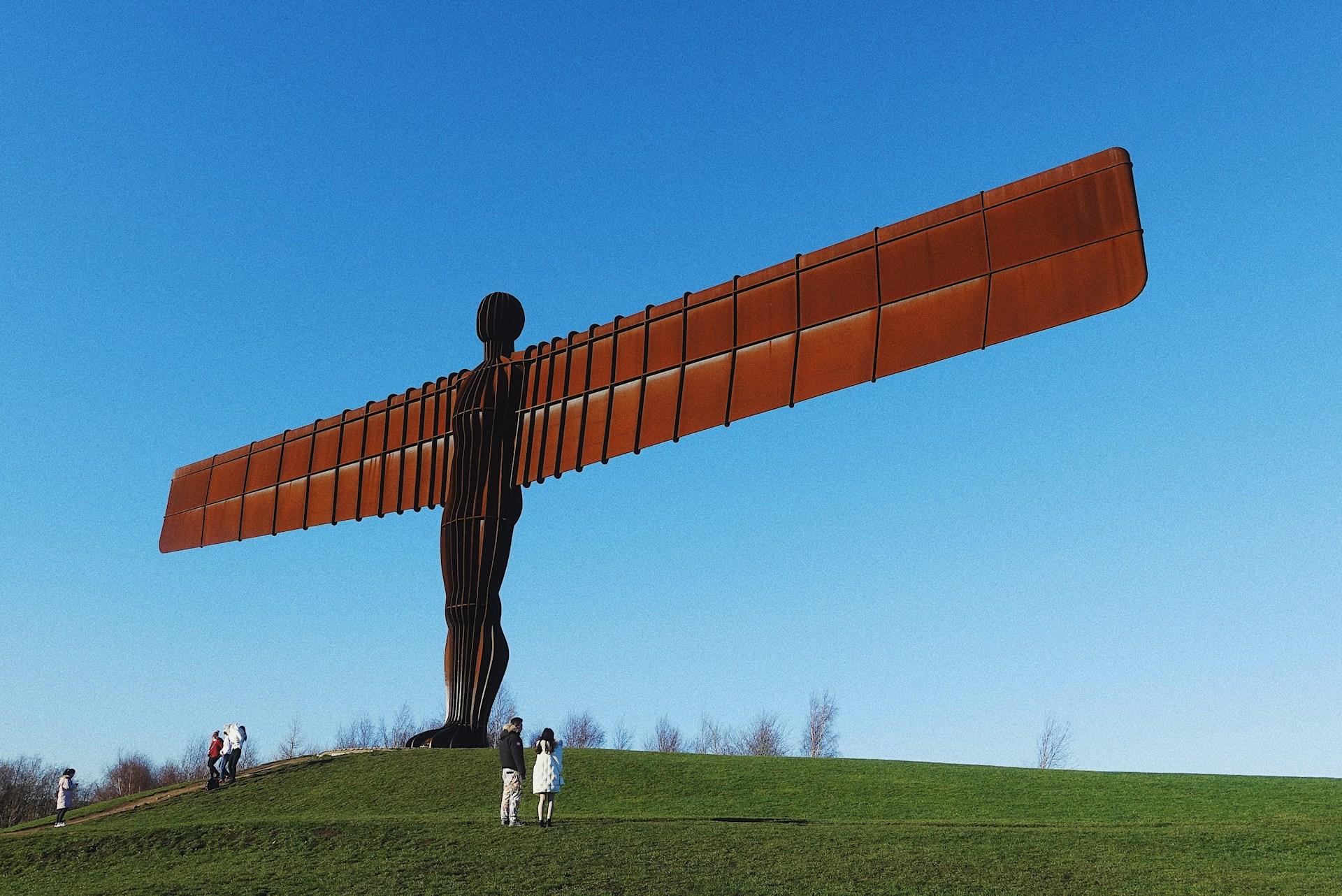 The Angel of the North, Gateshead, UK.