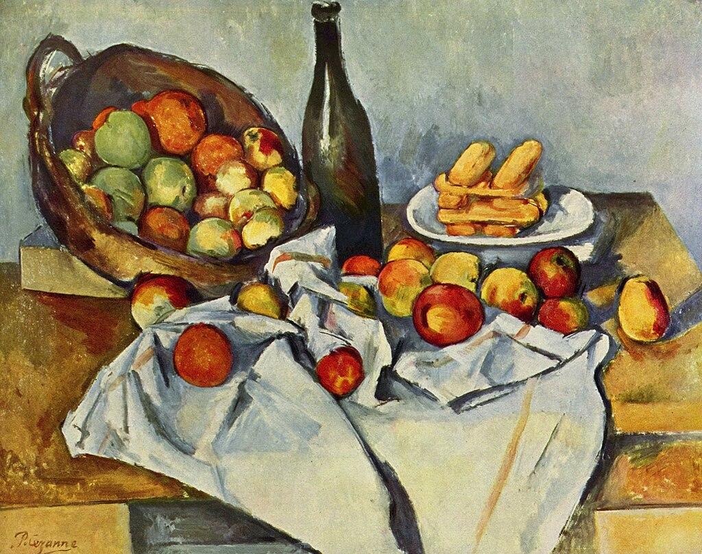 "Basket With Apples" by Paul Cézanne