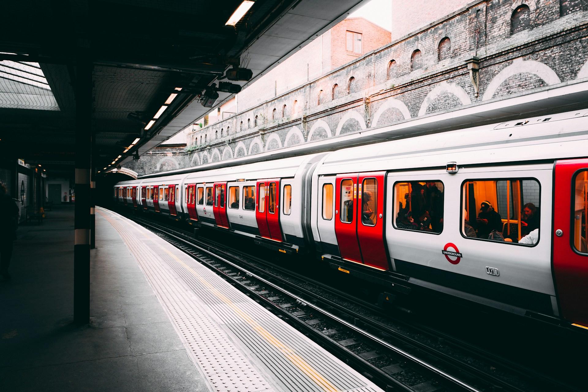 The London Underground Train.