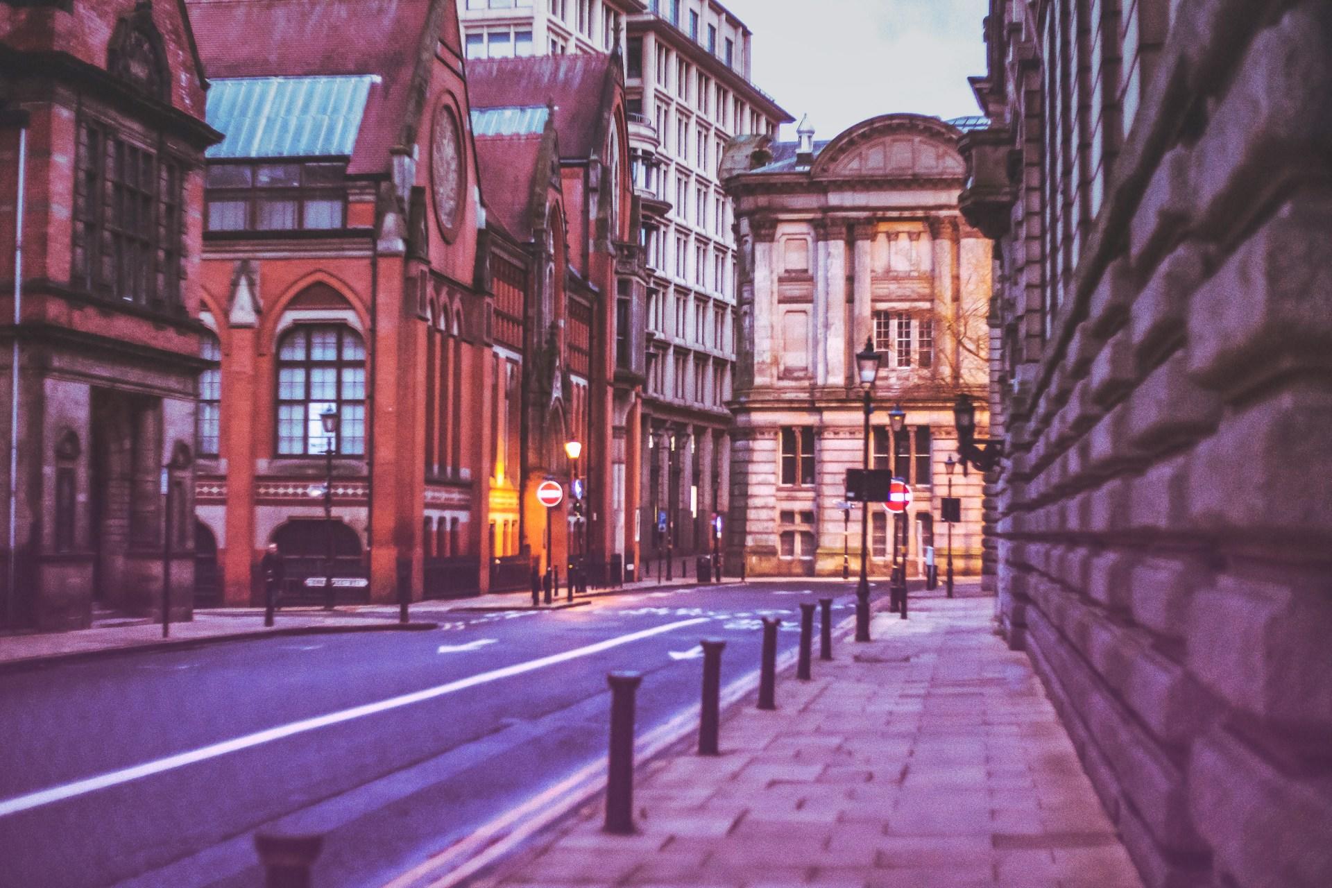 Margaret Street, Birmingham, UK.