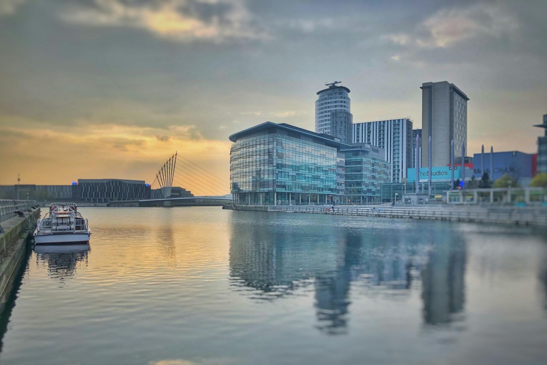 Media City, Manchester.