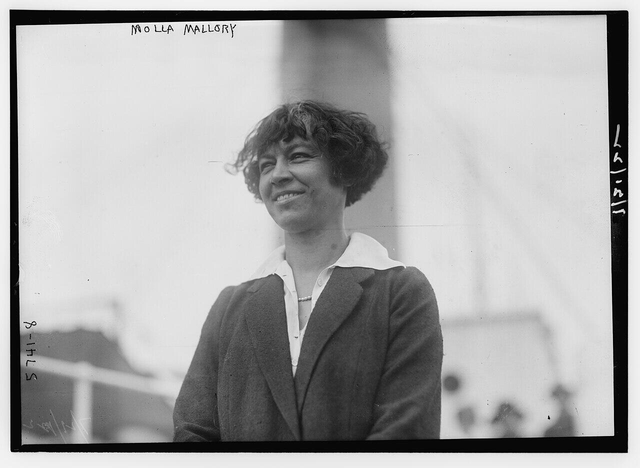 Tennis player Molla Bjurstedt Mallory.