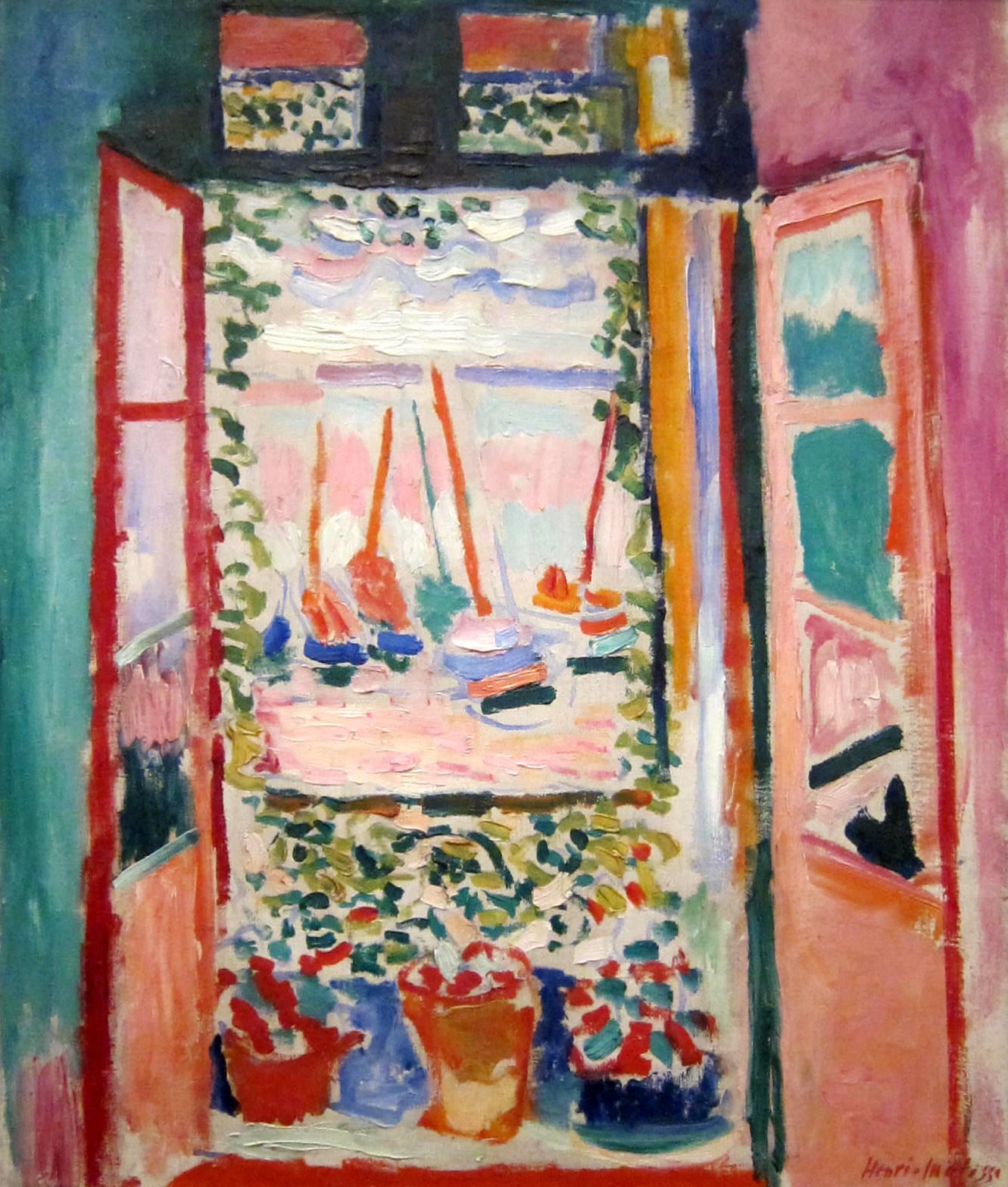 "The Open Window" by Henri Matisse