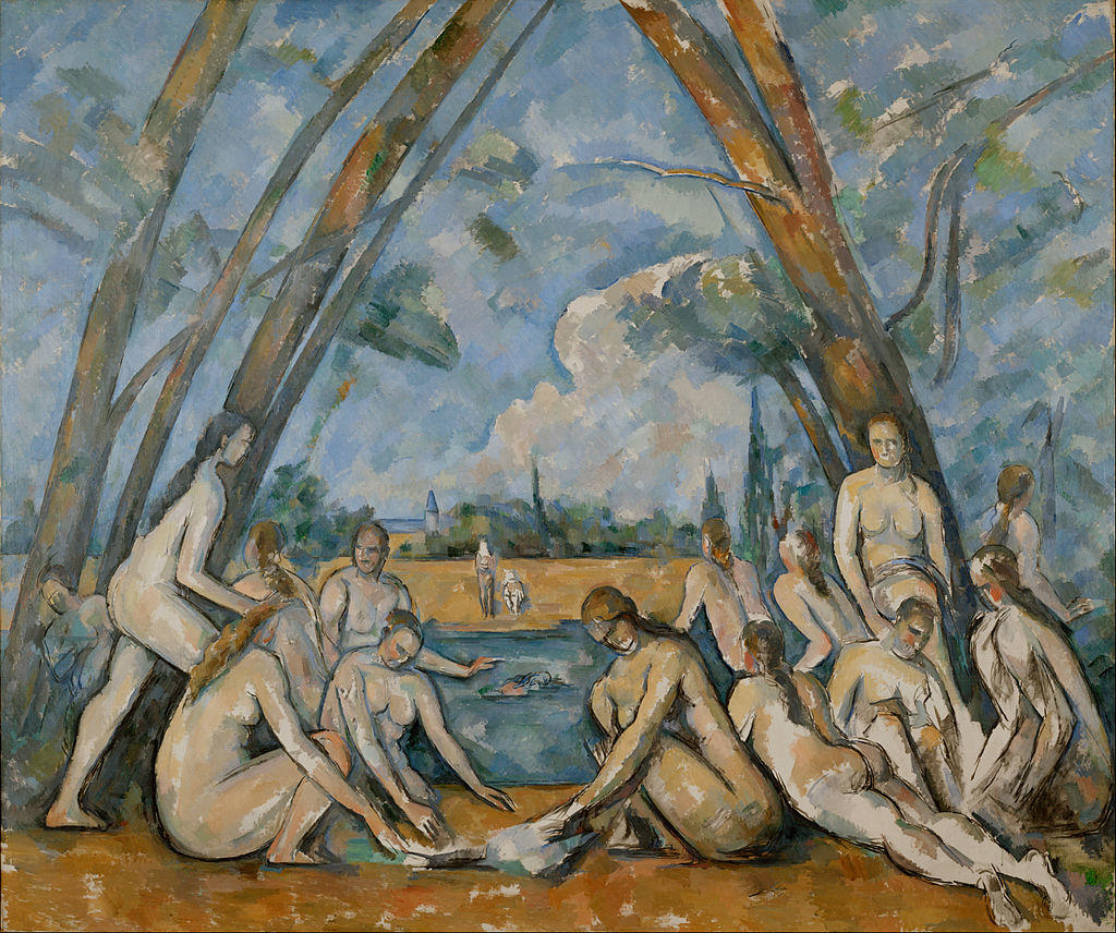 "The Large Bathers" by Paul Cézanne