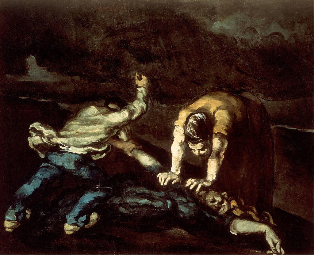 "The Murder" by Paul Cézanne