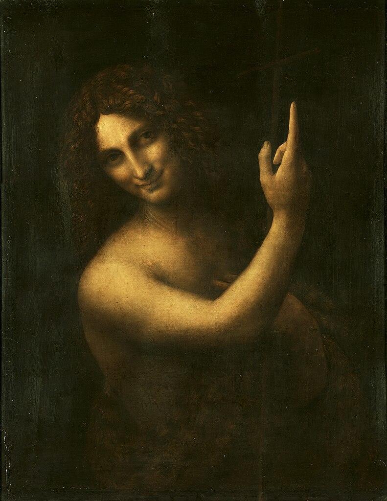 "Saint John the Baptist" by Leonardo da Vinci