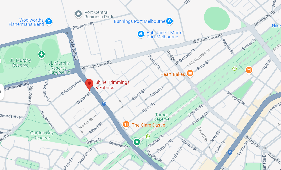 Shine Trimmings & Fabrics