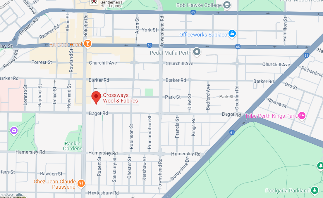 Crossways Wool and Fabric