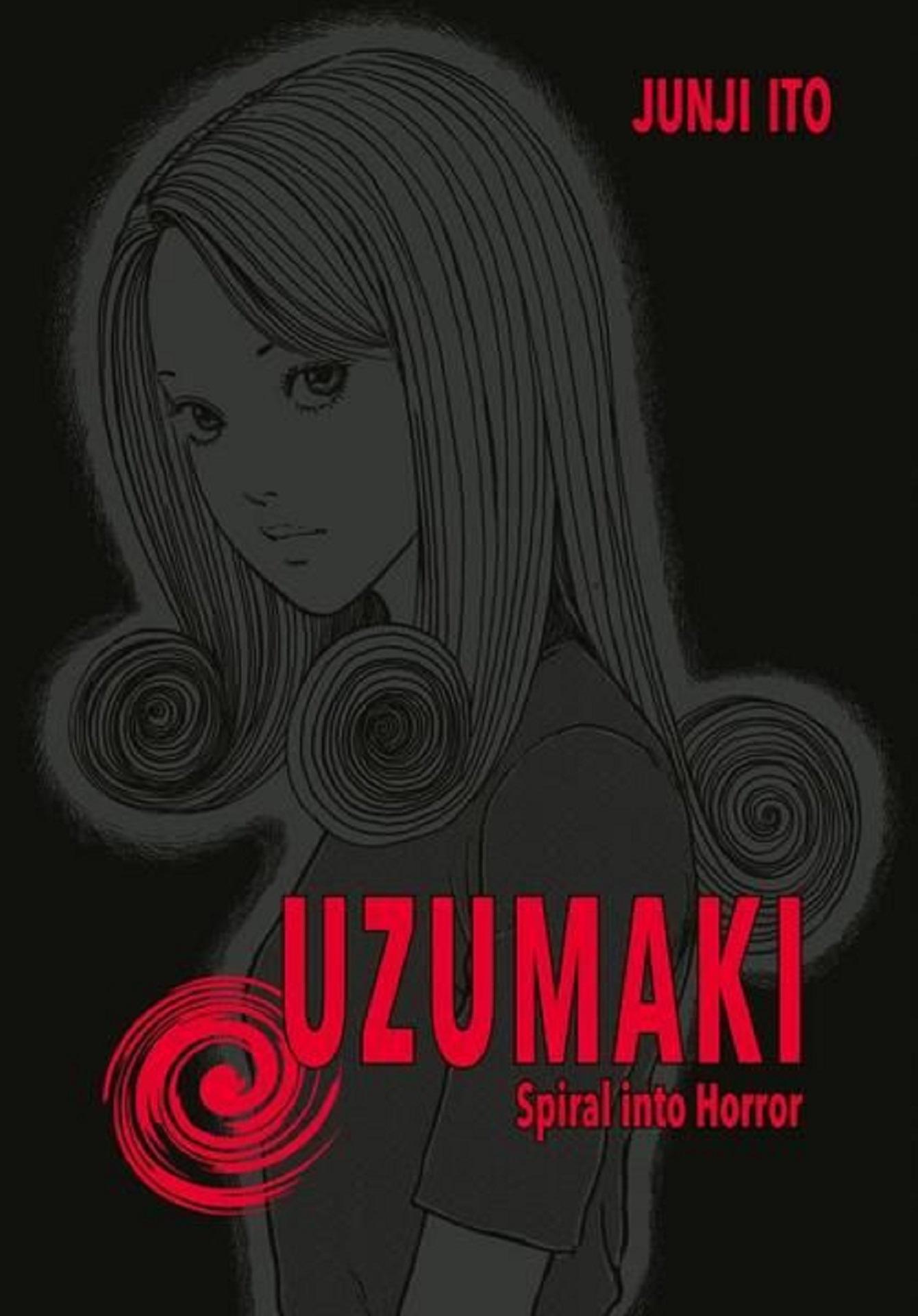 A grey on black book cover with the title in red.