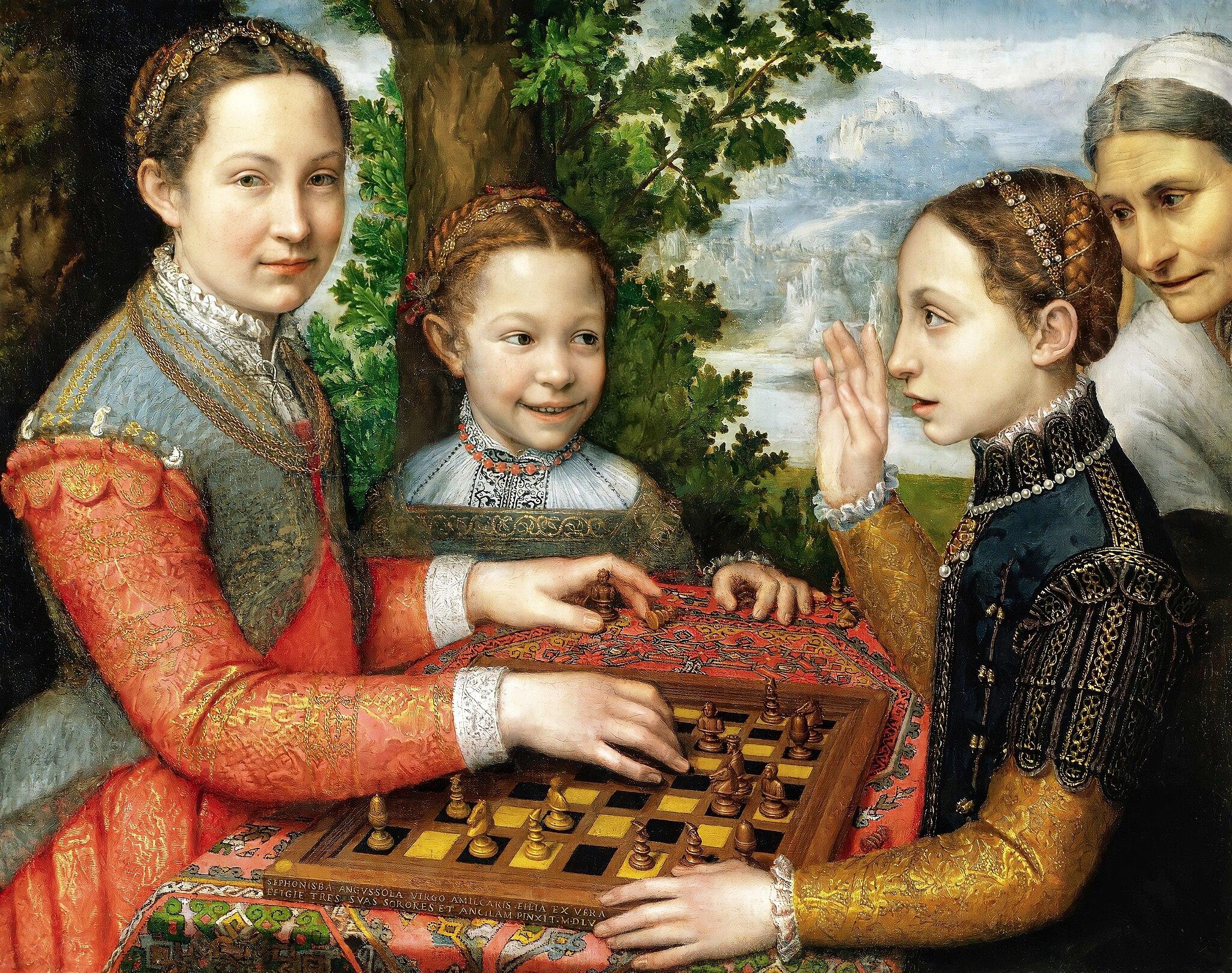 The Game of Chess - Sofonisba Anguissola